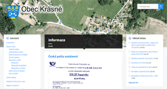 Desktop Screenshot of obeckrasne.cz