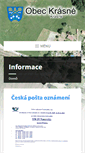 Mobile Screenshot of obeckrasne.cz